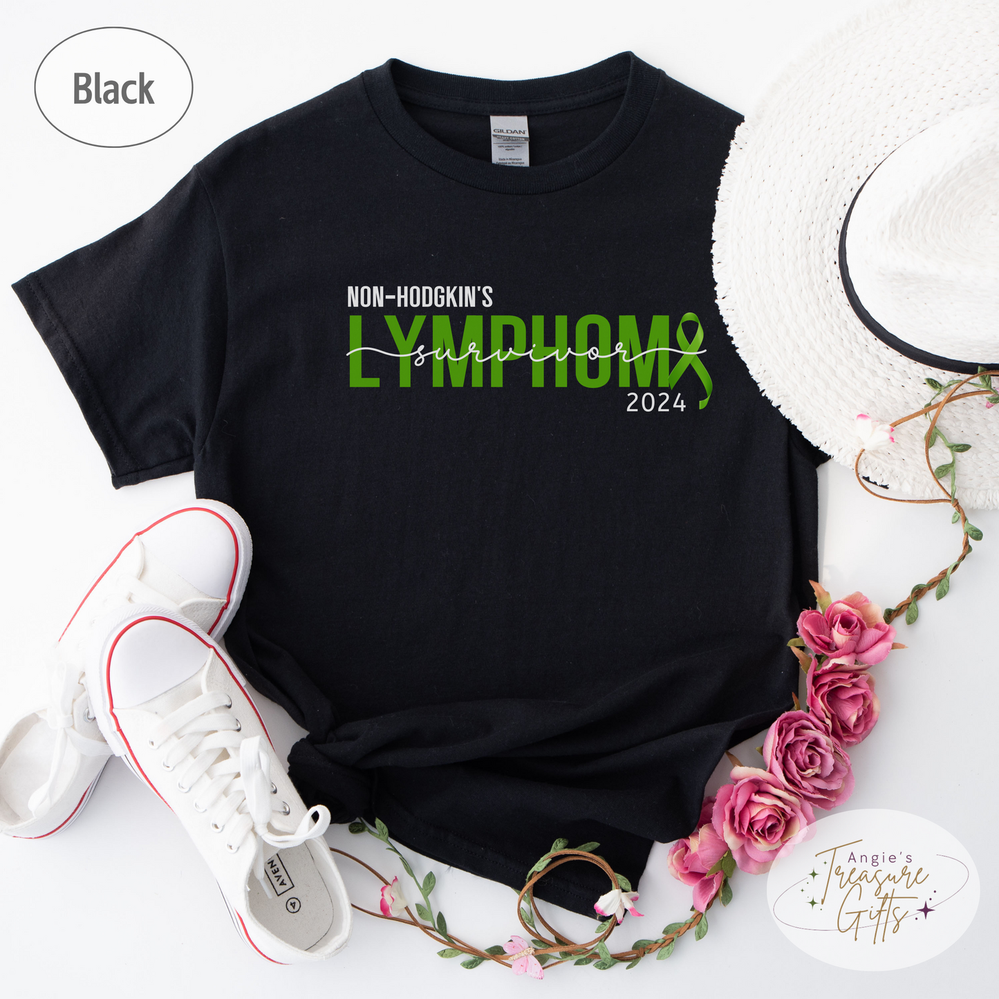 Non-Hodgkin's Lymphoma T-Shirt Collection, Support Squad, Warrior & Survivor, Personalized Cancer Awareness Tee, Gifts for Support Squad