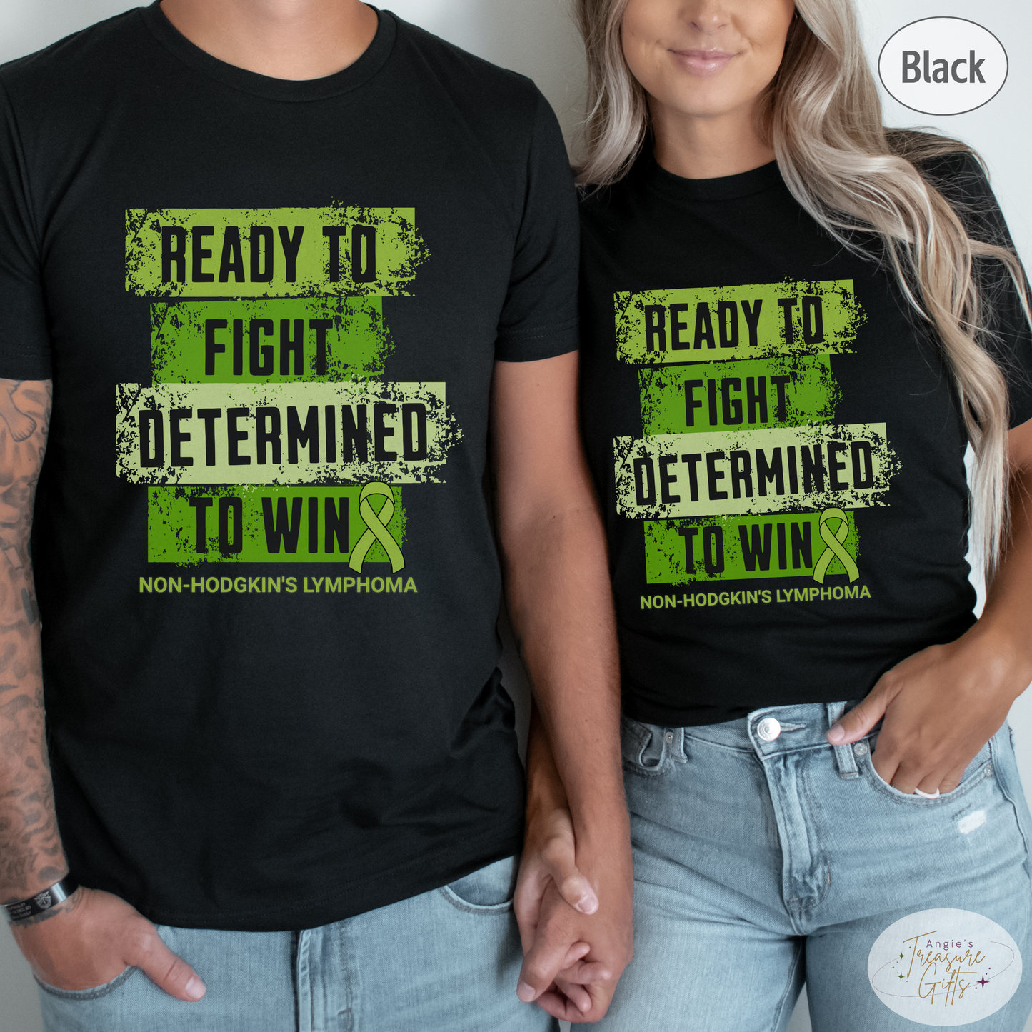Non-Hodgkins Lymphoma Shirt, Lime Green Awareness Ribbon, Cancer Warrior Tshirt, Chemo Gift for Cancer Treatment, Support Squad Shirt