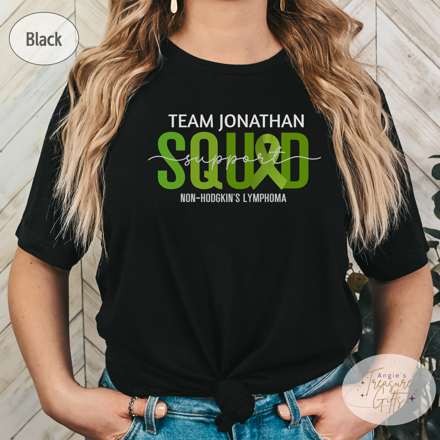 Non-Hodgkin's Lymphoma T-Shirt Collection, Support Squad, Warrior & Survivor, Personalized Cancer Awareness Tee, Gifts for Support Squad